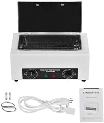 Giff NV-210 front view with controls for fast, safe tool disinfection.