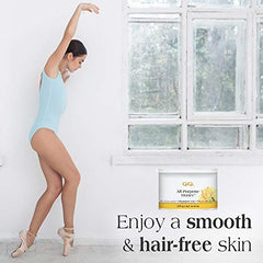 GiGi All Purpose Honee Wax creamy texture; low-temperature melt for comfortable hair removal.