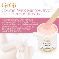 GiGi Creme Wax holder for safe, even heating during use