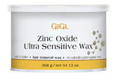 GiGi Zinc Oxide Ultra Sensitive Wax jar front view for delicate skin protection
