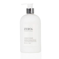 Gilchrist & Soames Zero Percent Conditioner bottle close-up for silky, hydrated hair.