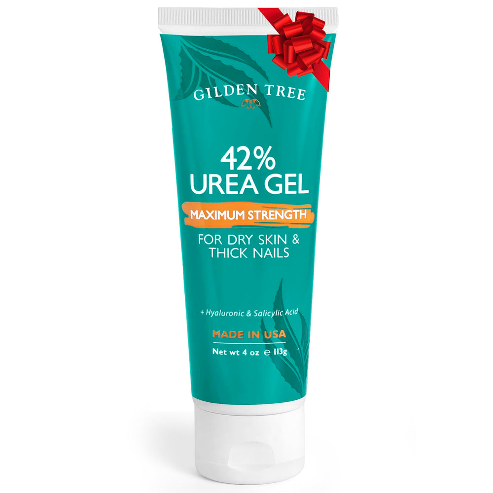GILDEN TREE Urea Gel 42 packaging highlights strong foot care for cracked heels
