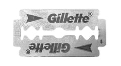 Gillette Platinum Double Edge blades open box shows individual blades.