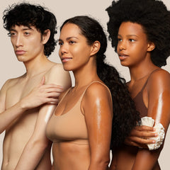 Ginger Lily Farms body wash foam forms silky lather during shower
