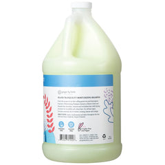 Ginger Lily Farms Island Tranquility lather demonstrating rich foam and hydration.