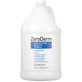 Ginger Lily Farms ZeroDerm Advanced Therapy Conditioner pour bottle showing fragrance-free hydration for all hair types.