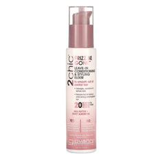 Giovanni 2chic Leave-In Elixir bottle shows smoothing and conditioning benefits.