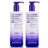GIOVANNI 2chic Ultra-Repairing Shampoo bottle delivers color-safe hydration for damaged hair.