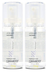 Giovanni L.A. Hold Hair Spray bottle front view for on-the-go styling.