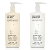 Giovanni Smooth as Silk Deeper Moisture Shampoo bottle for detangling and hydration