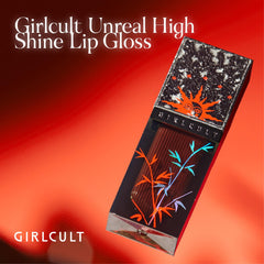 GIRLCULT Glass Shine Lip Gloss packaging photo emphasizes sleek, lightweight tube.