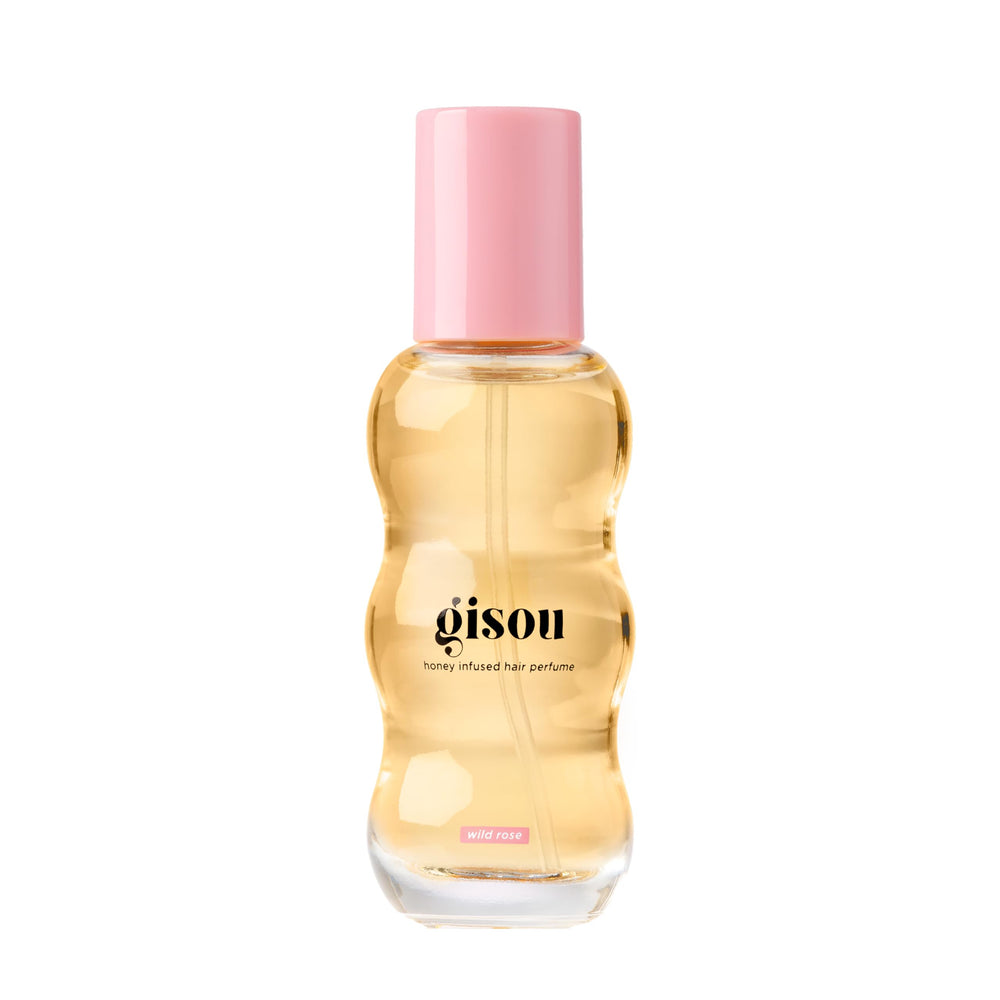 Gisou Honey Infused Hair Perfume Mini bottle for everyday refresh and soft shine.
