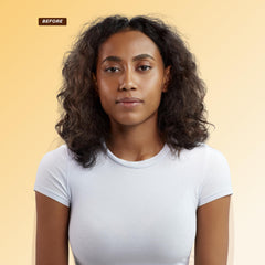 Gisou Honey Infused Leave-In detangling session reduces knots for smooth combing