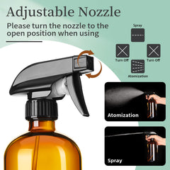 GIVAMEIHF amber glass preserves essential oils' potency and freshness over time