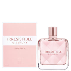 Givenchy Irresistible EDT rose and iris notes evoke feminine powdery charm