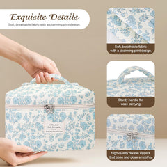 Givurao makeup brush bag zipper design closeup emphasizes easy access and secure closure