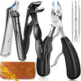 GJNL angled-head toenail clipper provides precise cuts for thick nails