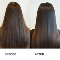 GK Hair keratin shampoo foamy-lather demonstrates strengthening formula for breakage-prone hair.