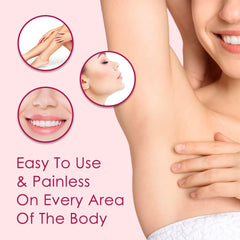 Glabrous Skin Epilator on legs showcases long-lasting smoothness and exfoliation