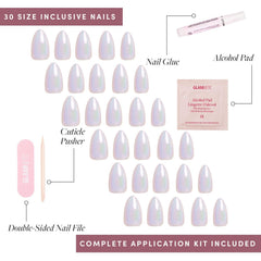 Glamnetic nail kit storage box keeps extras organized and ready for travel.