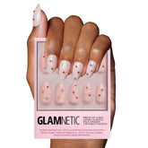 Glamnetic North Star semi-transparent 3D gems nails for luxe look and effortless wear.