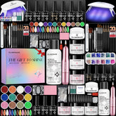 Glamonade acrylic nail kit beginners: comprehensive starter for at-home manicures and practice.