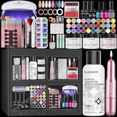 Glamonade acrylic nail kit high-speed drill for precise shaping.