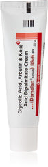Glenmark Demelan Cream 20g jar shown for convenient pigment care and moisturization.
