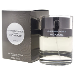 Glenn Perri Unpredictable Pour Homme box-packaging showcases premium presentation and gift-ready appeal