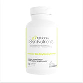 GliSODin Skin Nutrients bottle shows advanced formula for brighter, more even skin.