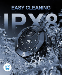 GLLAVA head shaver IPX8 waterproof for shower use