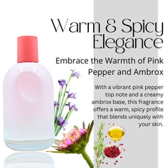 Glossier You top notes pink pepper add sparkle for an uplifting opening