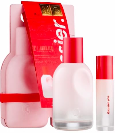 Glossier You Two of You EDP gift-set spray bottle, versatile fragrance for day or night.