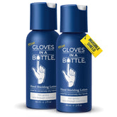 Gloves in a Bottle Shielding Lotion pack-2oz bottle close-up for daily protection against irritants