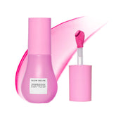 Glow Recipe Niacinamide Dewy Flush bottle close-up shows hydrating tint.