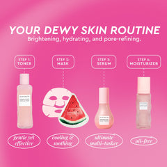 Glow Recipe Watermelon Glow Kit pore-tight toner travel size for gentle exfoliation and hydration