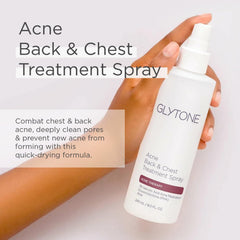 Glytone chest and back spray mist for hard-to-reach shoulders and chest