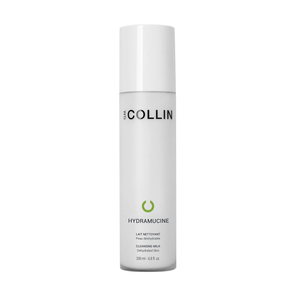 G.M. COLLIN Hydramucine cleansing milk bottle for gentle cleansing and makeup removal