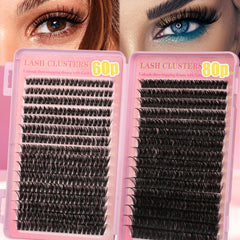 Gmagictobo lash cluster lengths 10-18mm for versatile eye looks.