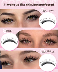 Goddvenus lash kit precision tweezers delivering precise cluster placement for clean looks