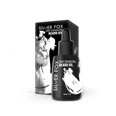 Purple pigment detail on Godefroy Silver Fox brightens dull gray tones