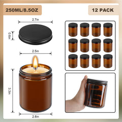 Goiio amber glass jar packaging image emphasizes protective grid-style packing for safe shipping.