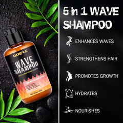 Goiple 360 waves kit packet showcasing complete starter set for fresh wave routines.