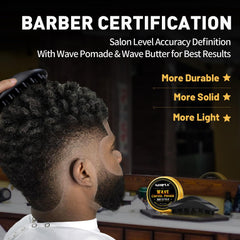 Goiple afro curl sponge racket highlighting enhanced natural coil patterns for defined curls.