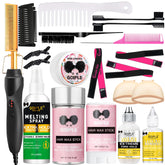 Goiple electric hot comb front view for quick at-home straightening