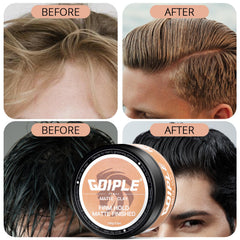 Goiple hair clay texture closeup shows improved texture and thickness.
