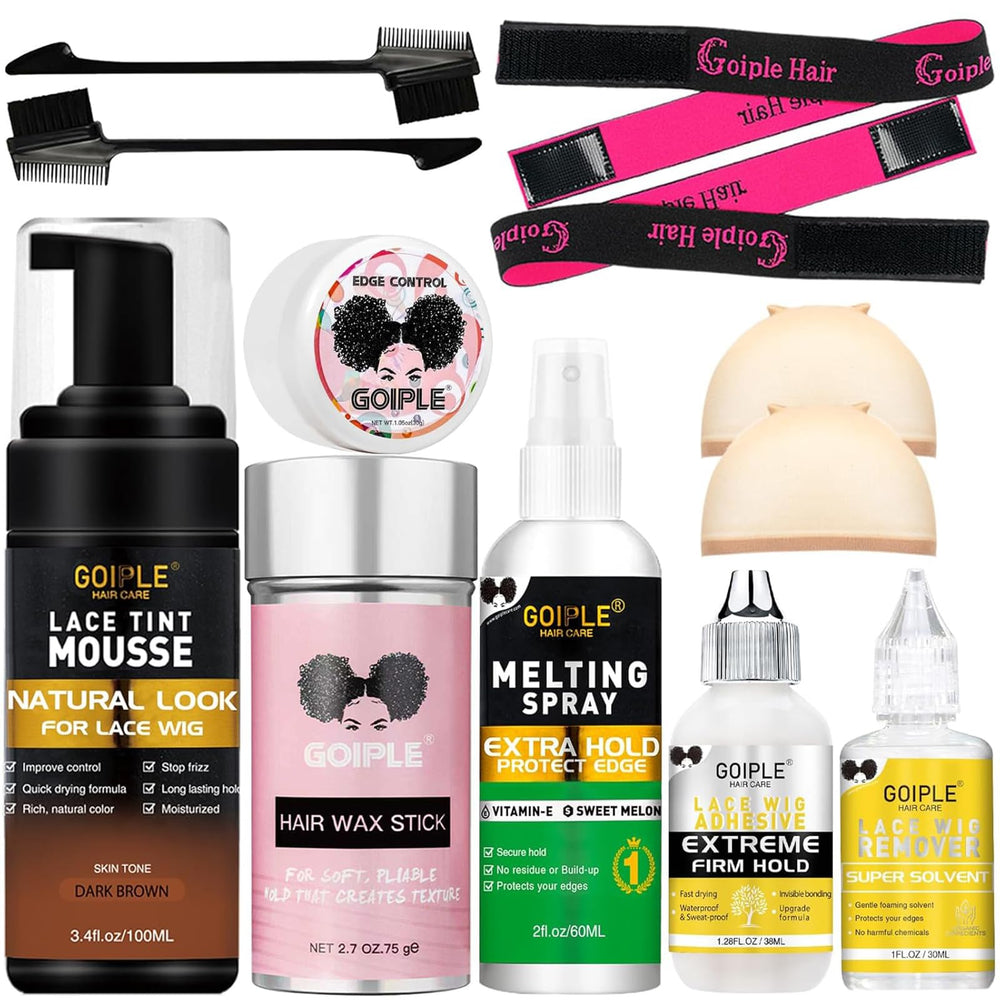 Goiple Lace Tint Melting Mousse, frasco, acabado natural que se integra con la piel