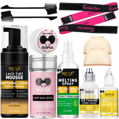 Goiple lace tint melting mousse packaging for at-home lace color touch-ups
