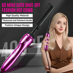 Goiple melting spray and edge wax support frizz-free wig edges.