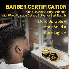 Goiple Wave Pomade twist sponge brush washable design for easy cleanup